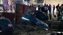 El camión se habría quedado sin frenos.