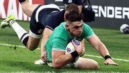 Irlanda batió a Escocia y jugará con los All Blacks en cuartos del Mundial de Rugby 2023