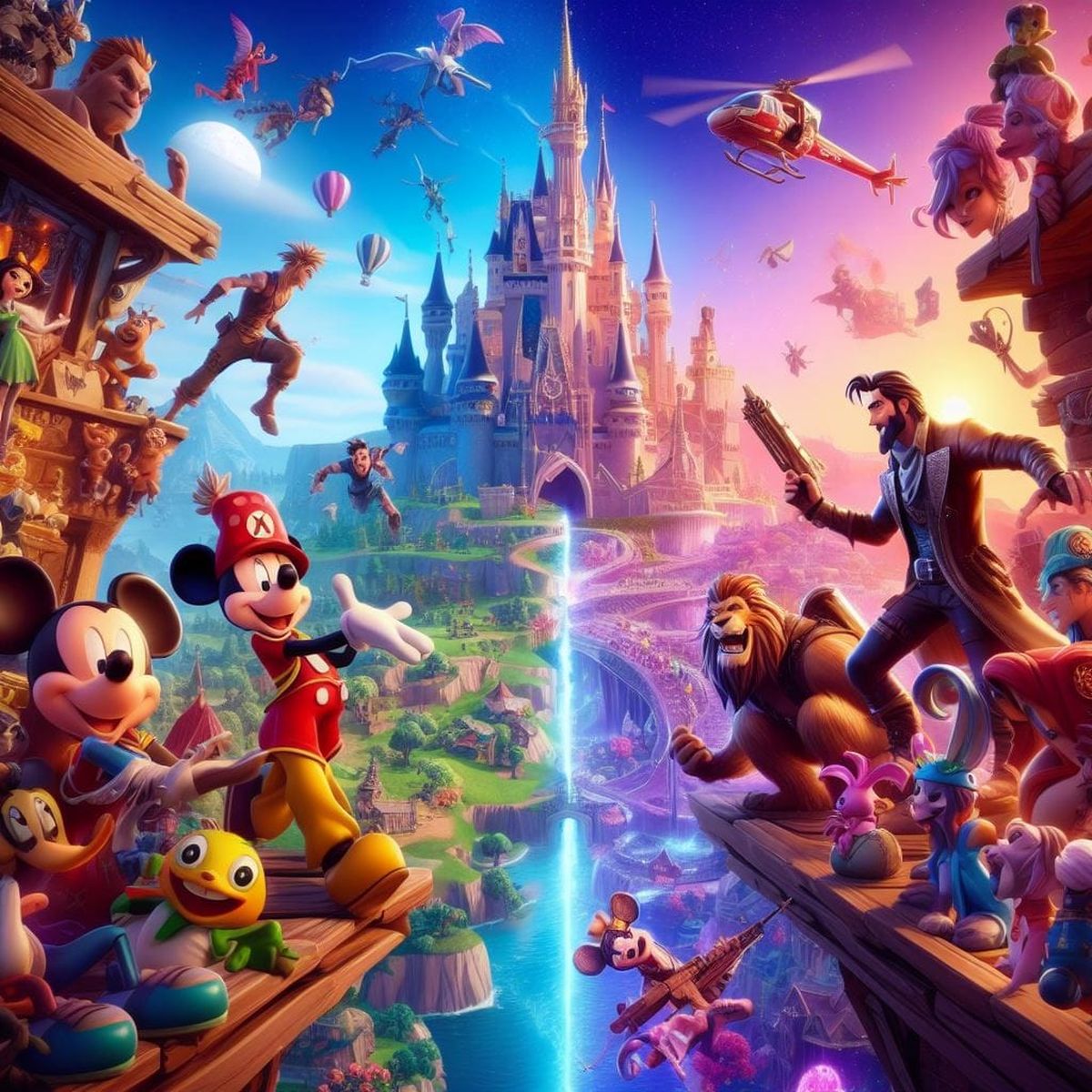 Disney y Epic Games la colisión de universos en Fortnite