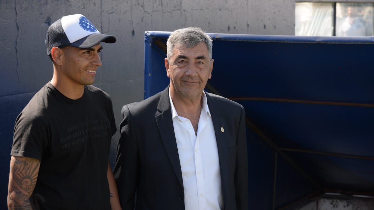 El presidente Carlos Castro, muy contento con la convocatoria