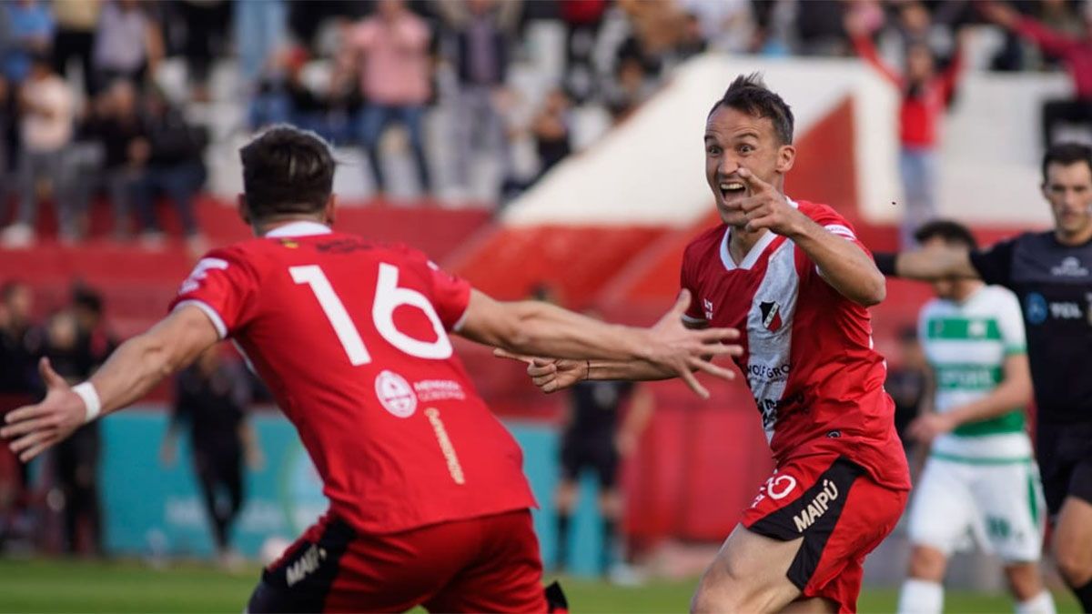 Gonzalo Klusener le dio el triunfo a Deportivo Maipú ante Ferro.