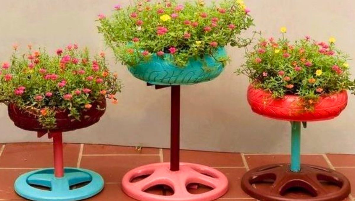 Si tenés un ventilador de pie sin uso, tenés un tesoro para tu jardín: cómo convertirlo en un macetero