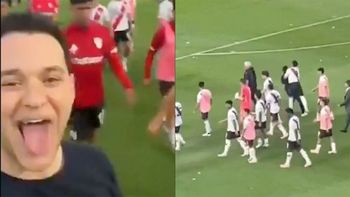 El video de la agresión de Maxi Salas a un hincha de Boca tras la derrota de River El video de la agresión de Maxi Salas a un hincha de Boca tras la derrota de River