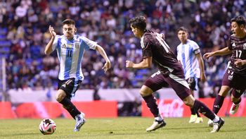 La Selección argentina Sub 23 cerró su gira por México con una derrota contundente