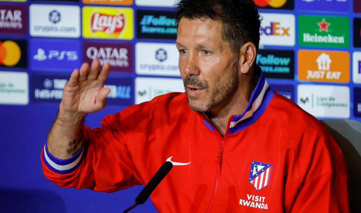El Cholo Simeone sorprendió con sus declaraciones en la previa del partido de la Supercopa de España