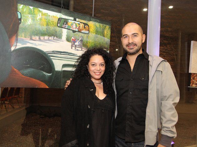 Se inauguró la exposición de Salón Vendimia de pintura, grabado y dibujo