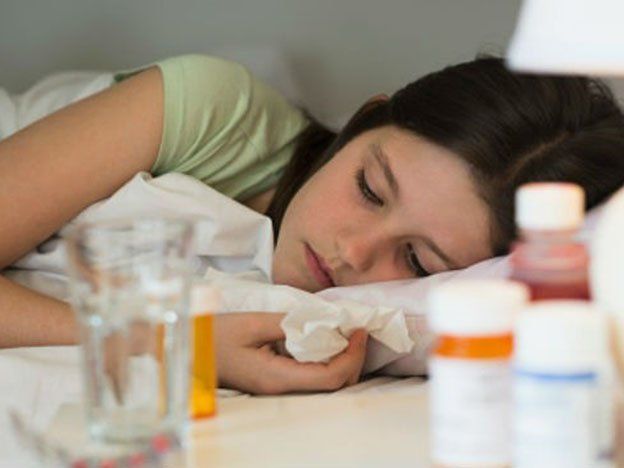 Cinco malos hábitos que no te ayudan a curar la gripe