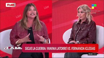 Yanina Latorre se cruzó con Nazarena Vélez: ¡No te lo voy a permitir!