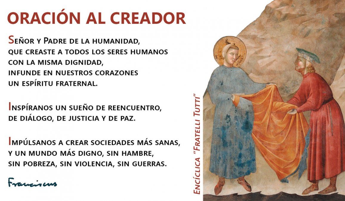 Publicación de Francisco en la Fratelli Tutti enciclica pdf 