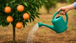 Cómo se riega un árbol de naranjo en primavera para que dé unas naranjas espectaculares