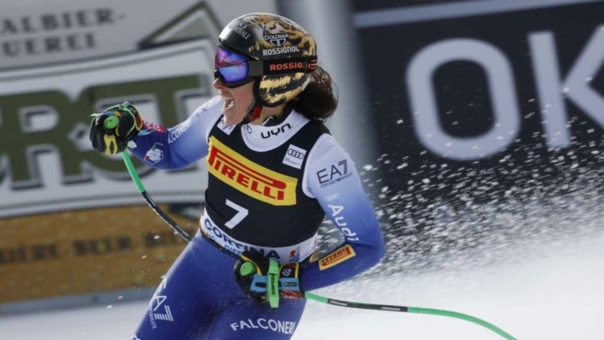 Federica Brignone, una referente del esquí en Italia.