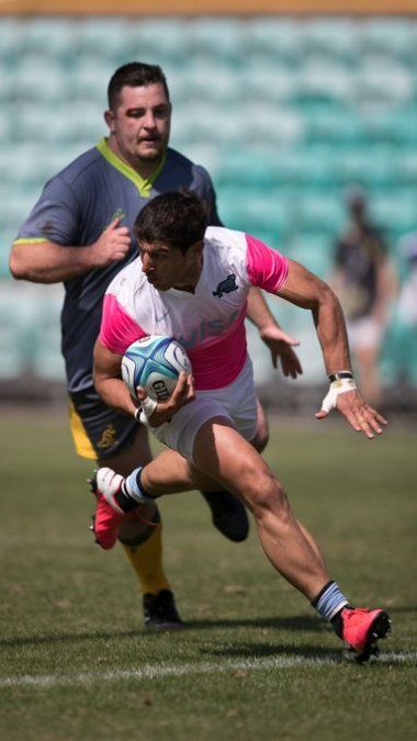 Cubelli fue titular y marcó dos tries para Los Pumas.