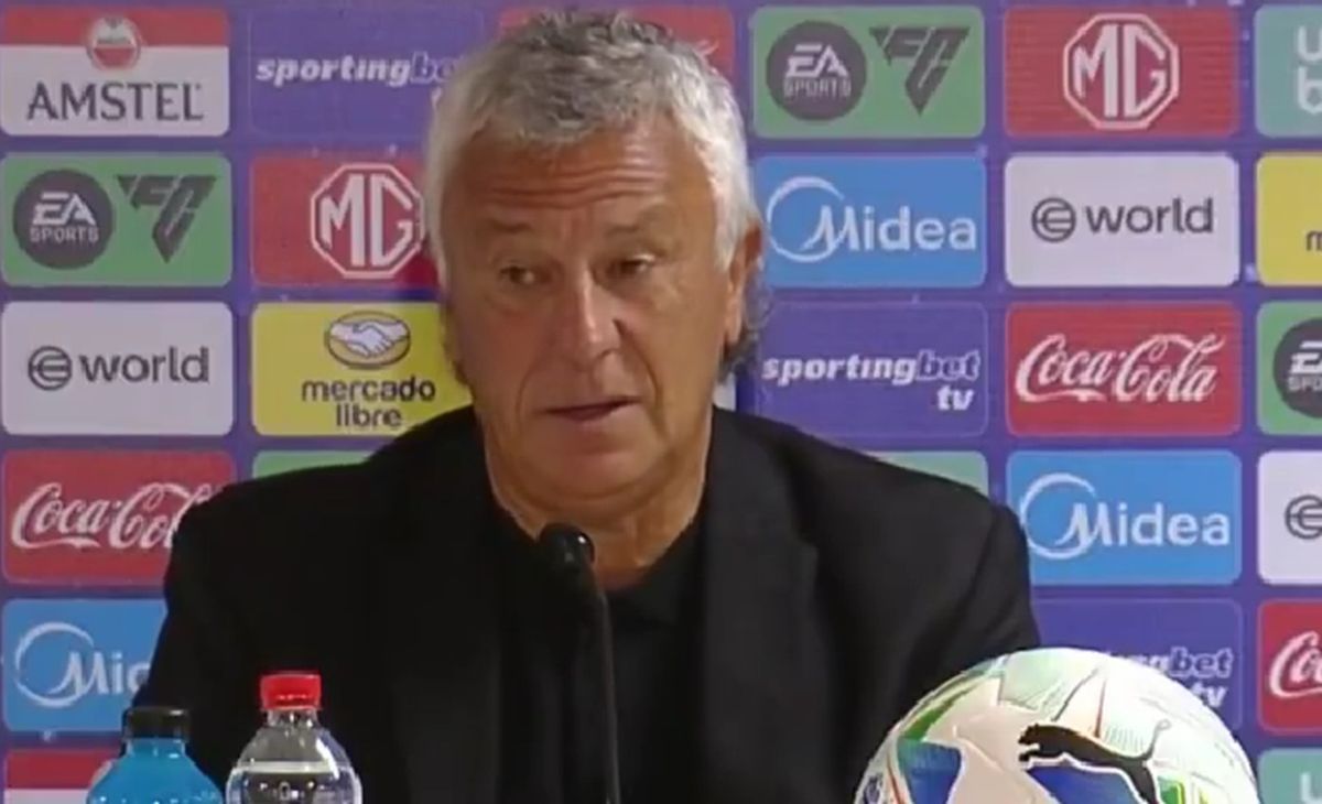 Pipo Gorosito habló en conferencia de prensa tras la eliminación de Alianza Lima.