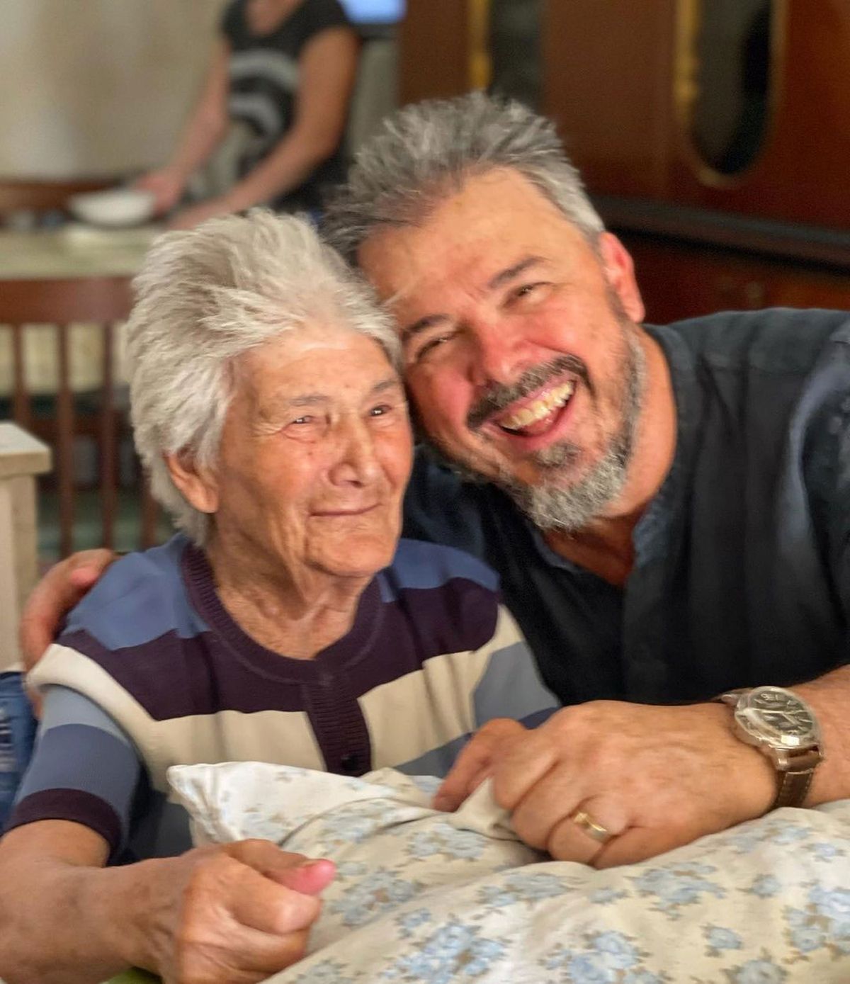 Donato De Santis y un tierno video junto a su mamá en Italia