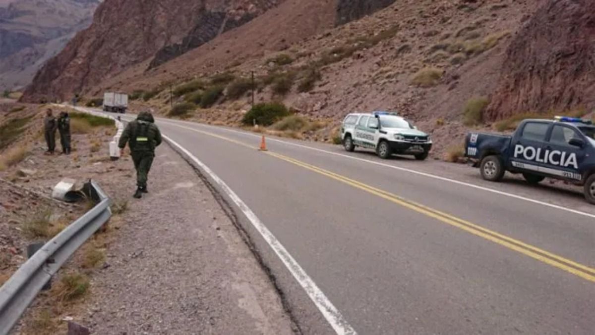 Vialidad Nacional y Gendarmería trabajan en la zona. Imagen ilustrativa.