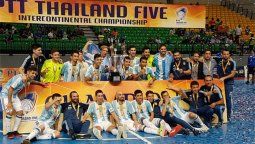 La Selección argentina de futsal