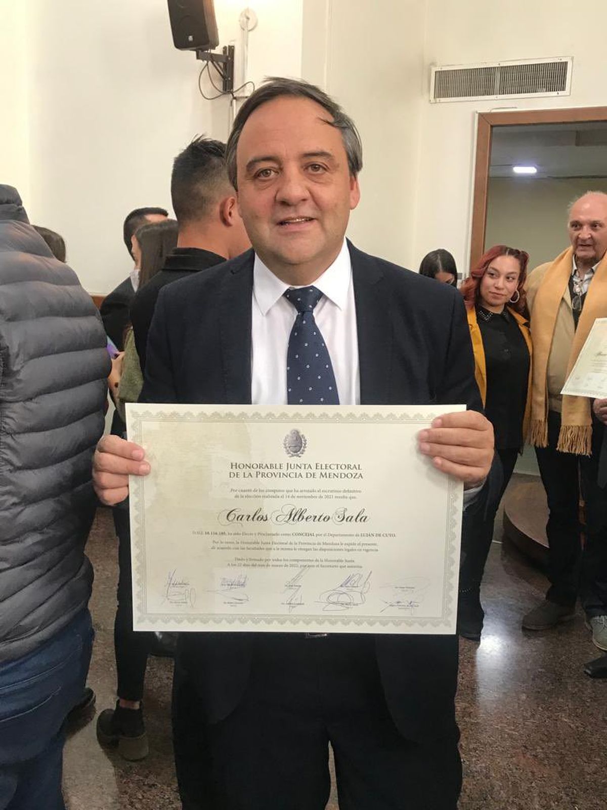 El concejal radical Carlos Sala es una de las opciones que baraja el radicalismo para enfrentar al ex socio Sebastián Bragagnolo.