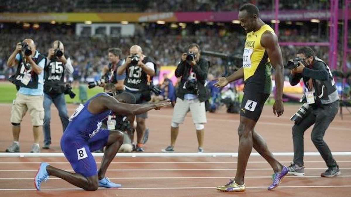 Usain Bolt fue papá de gemelos 