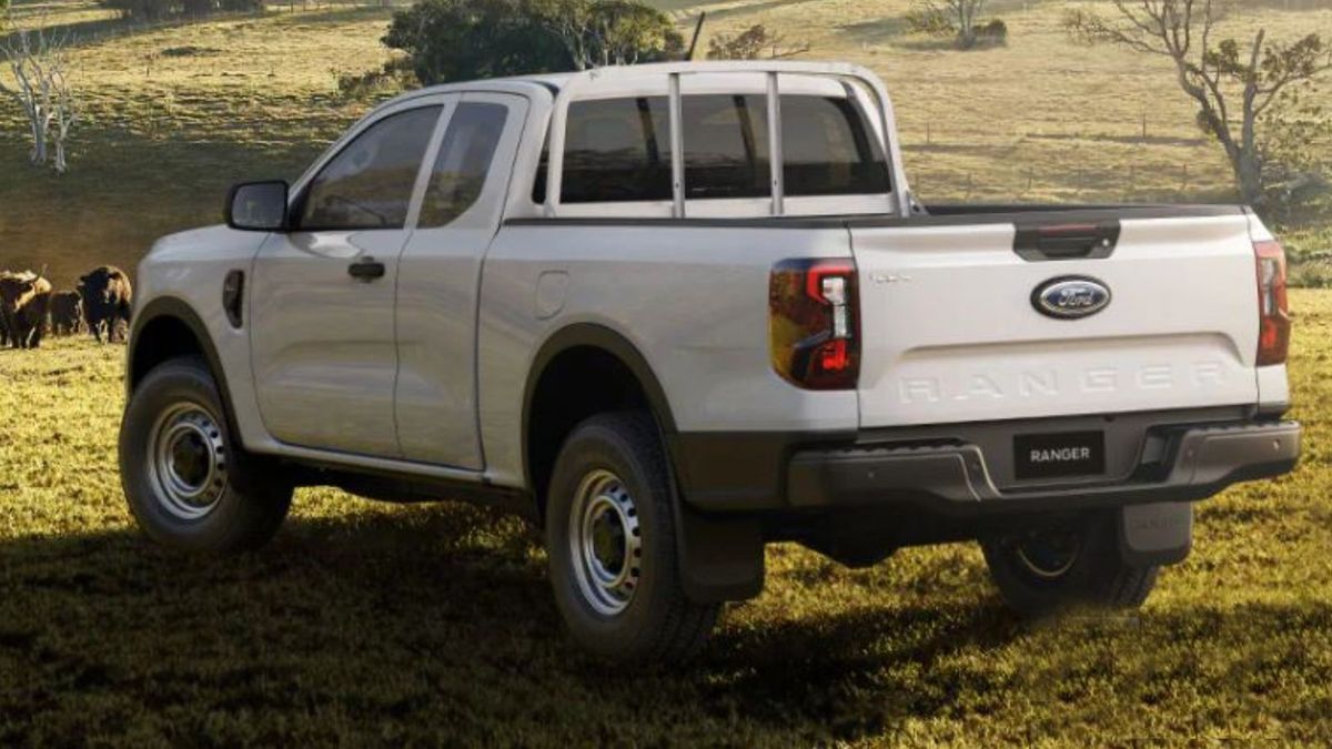 La Ford Ranger XL es la entrada de gama para esta pickup.