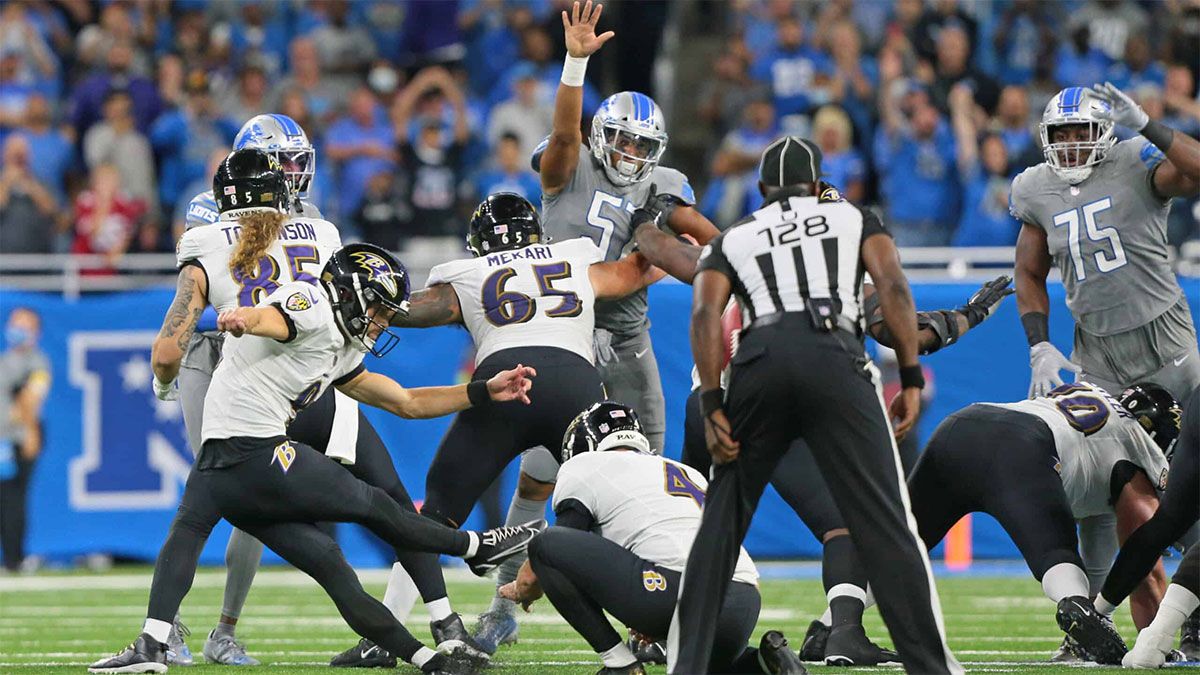 Justin Tucker logró el gol de campo más largo en la historia de la NFL