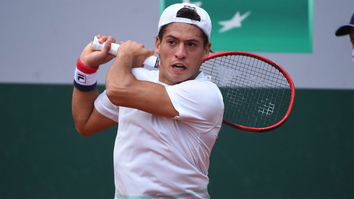 Sebastián Báez alcanzó su mejor posición histórica en el ranking mundial de la ATP.
