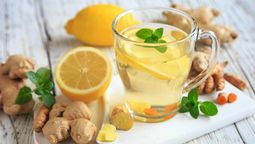 Beneficio de consumir té de limón con jengibre.