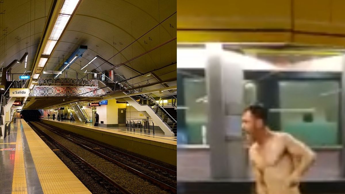 Un hombre se hizo viral en Twitter tras desnudarse porque no lo dejaban entrar al baño