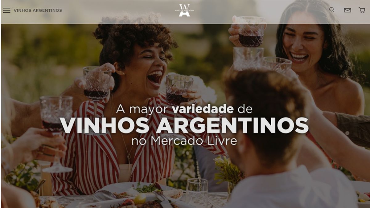 Brasil se ubica actualmente como el tercer destino para Argentina en materia de exportación de vino.