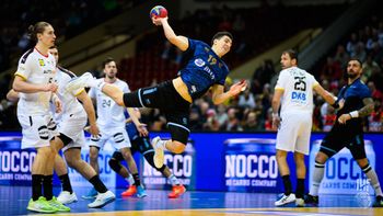 Los Gladiadores cayeron frente a Alemania en el Mundial de Handball