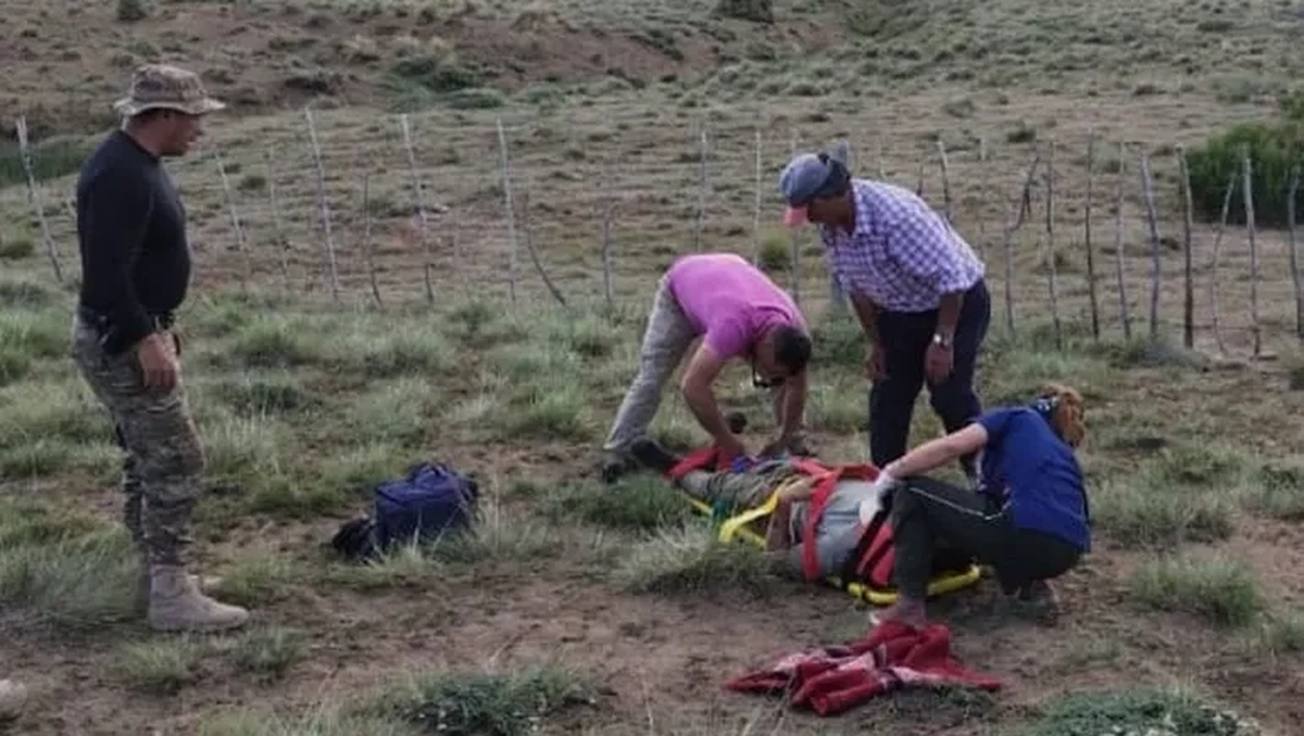 El mendocino fue trasladado al hospital en estado crítico. El mendocino fue trasladado al hospital en estado crítico.