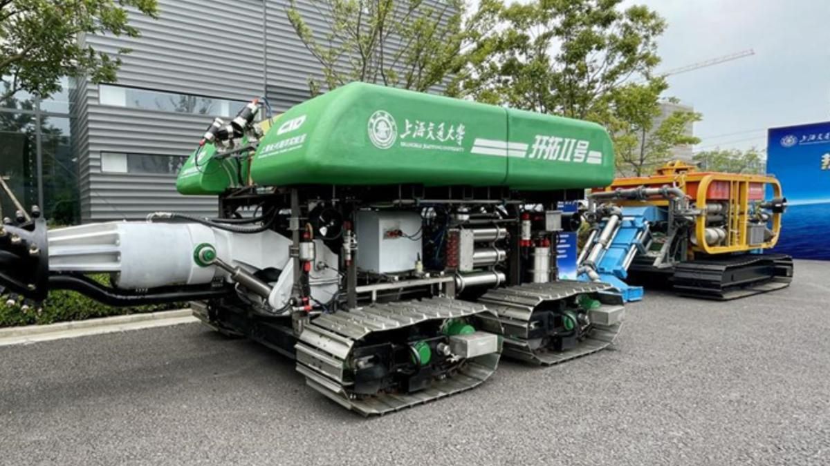 China espera dominar el mercado de minería submarina. China espera dominar el mercado de minería submarina.