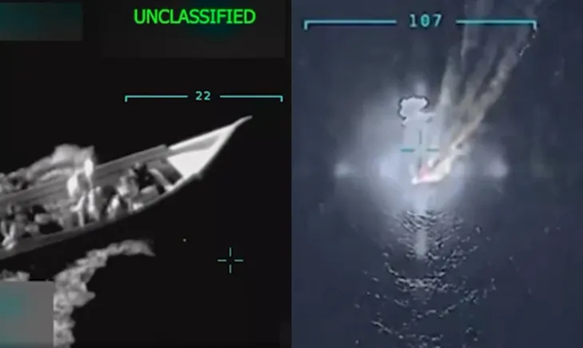 Ocho muertos tras el ataque de Estados Unidos a presuntas embarcaciones narco en el Pacífico