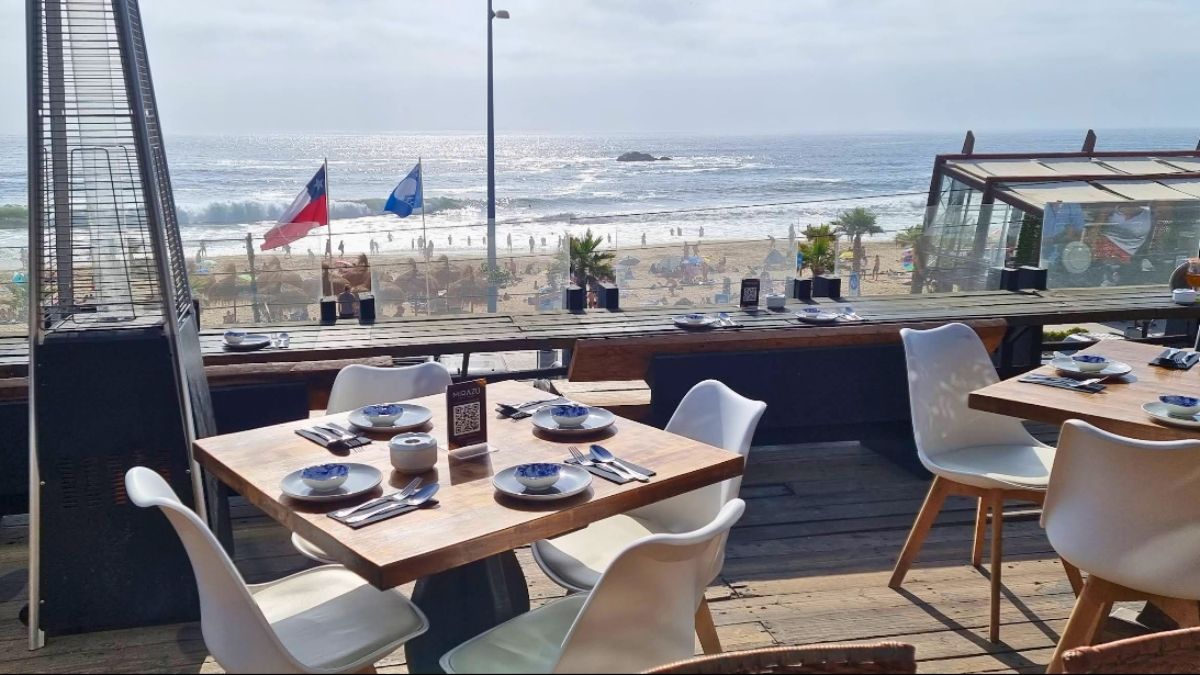 El restaurante tiene una buena ubicación dentro de esta localidad chilena.