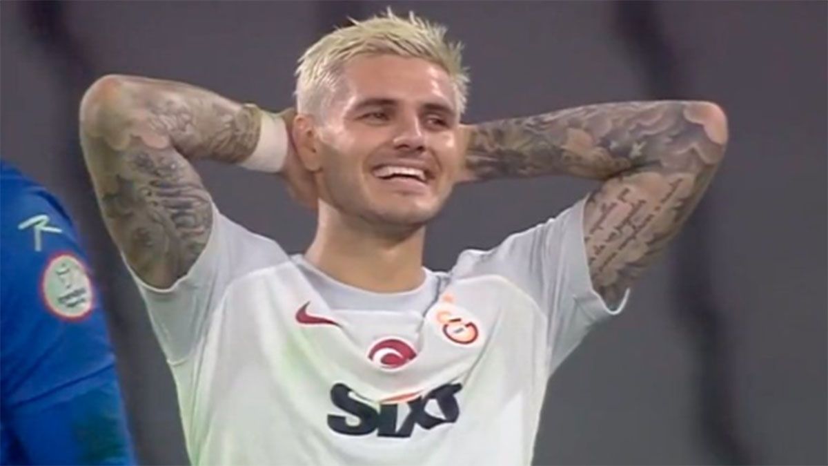 Mauro Icardi falló.