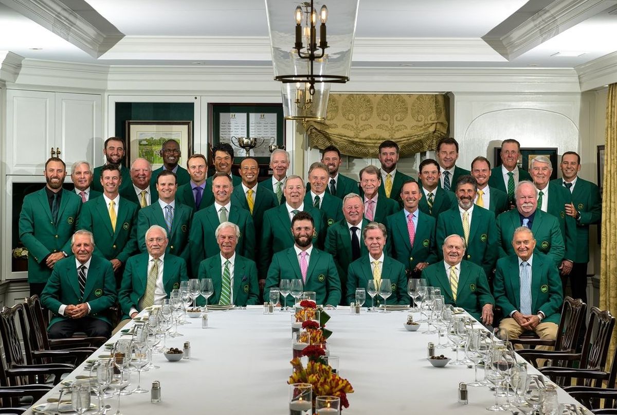 La cena de los campeones en la previa del Masters de Augusta. La cena de los campeones en la previa del Masters de Augusta.