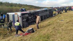Detuvieron a los choferes del ómnibus accidentado que trasladaba a jubilados