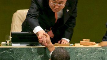 El secretario general de la ONU pidió esperanzas para un mundo 