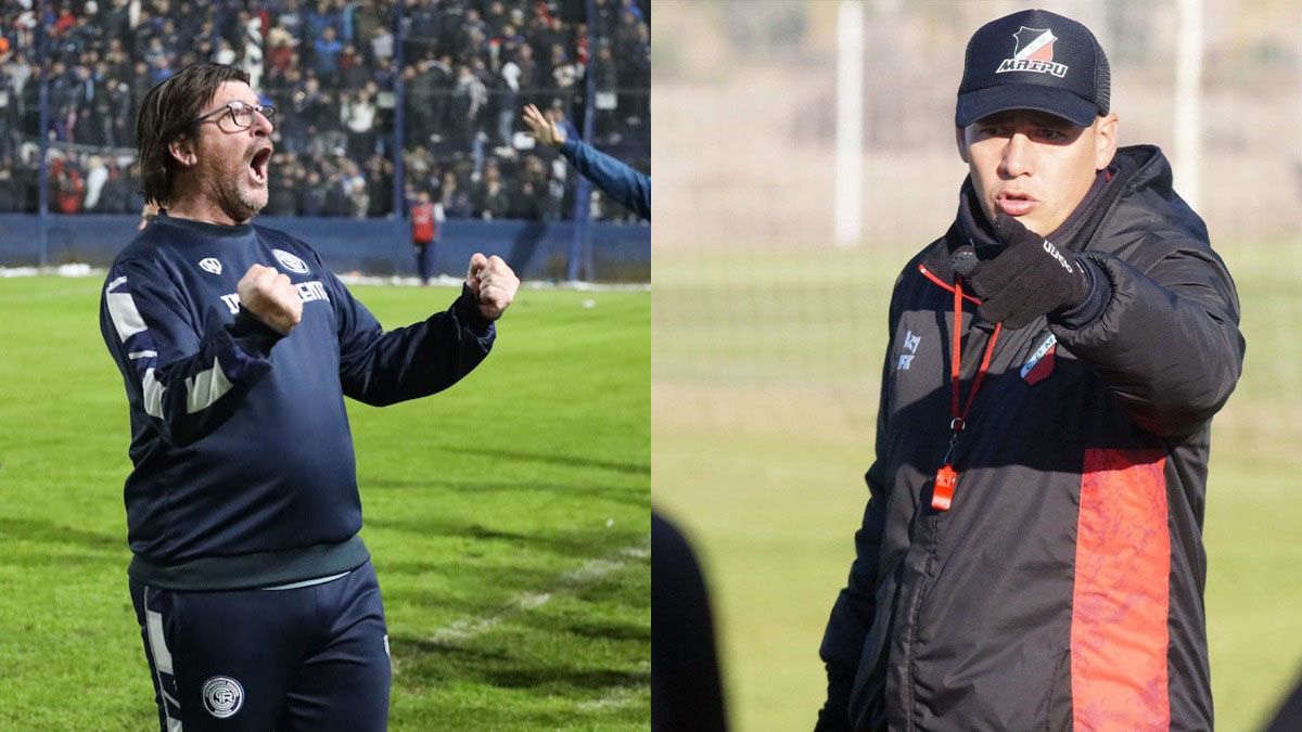 Alfredo Berti y Luis García los entrenadores de la Lepra y el Cruzado están haciendo una gran campaña.