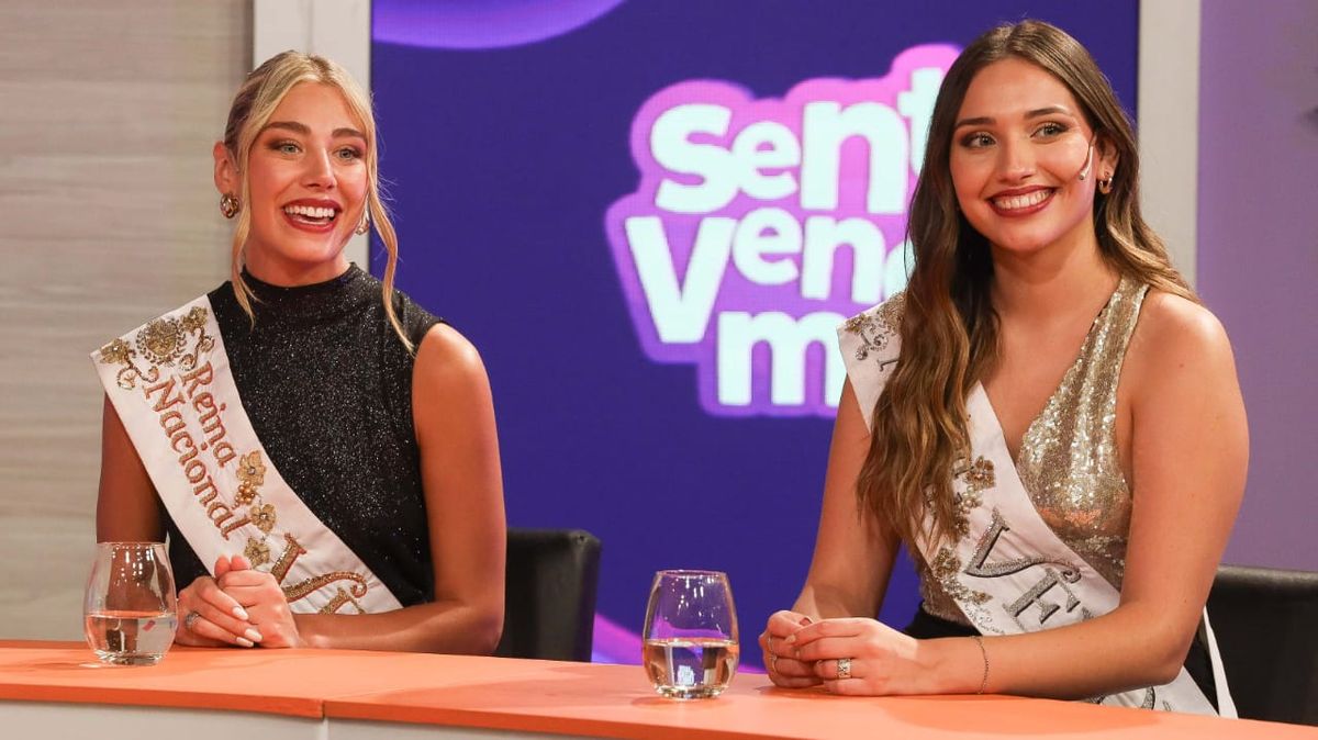 La reina Agostina Saua y la virreina Rocío Neila abrieron el programa en vivo que propuso El Siete este lunes por la noche. La reina Agostina Saua y la virreina Rocío Neila abrieron el programa en vivo que propuso El Siete este lunes por la noche.