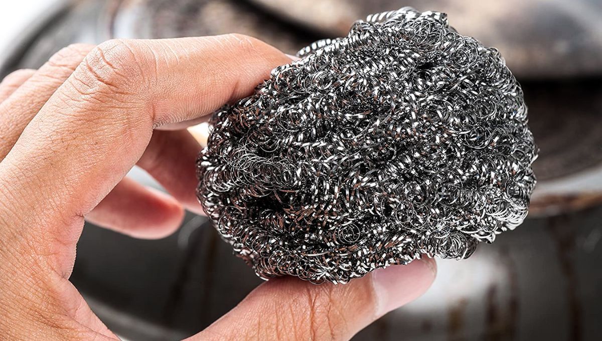 Las esponjas metálicas pueden ser fácilmente reemplazadas en la cocina