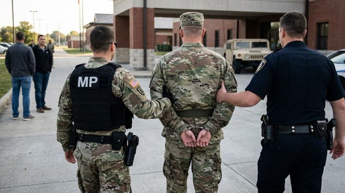 Un soldado de las fuerzas especiales de Estados Unidos, detenido por un caso de apuestas ilegales vinculadas a Nicolás Maduro. Imagen ilustrativa de IA.&nbsp;