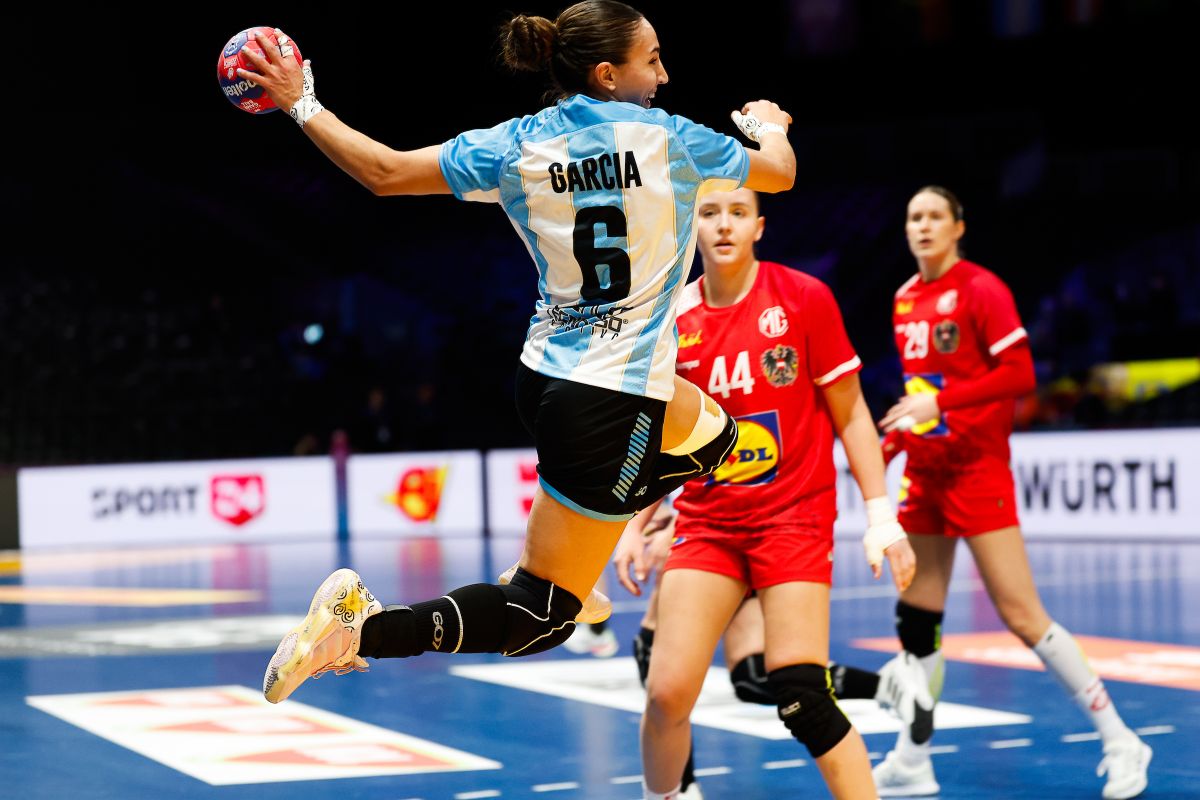 La mendocina Ayel&eacute;n Garc&iacute;a fue titular y convirti&oacute; un gol en el triunfo de la Selecci&oacute;n argentina.