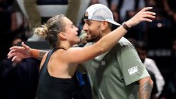 Sabalenka perdió con Kyrgios.