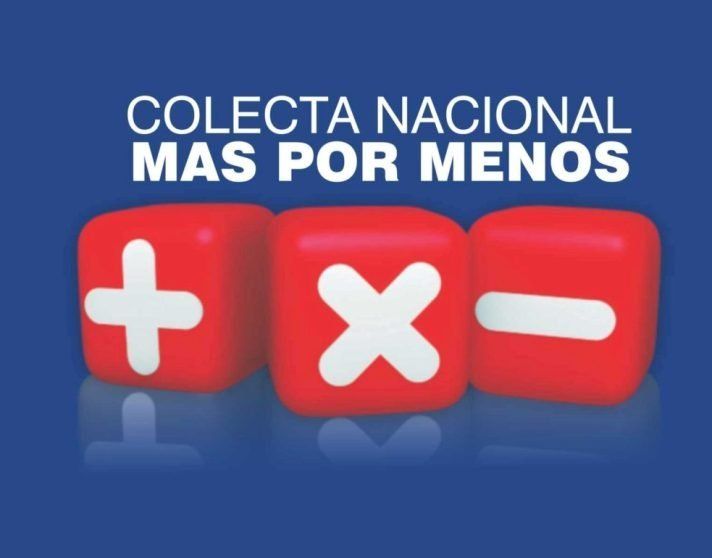 Se acerca una nueva edición de la colecta “Más por Menos”