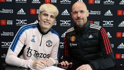 Garnacho renovó su contrato en el Manchester United y no jugará el Mundial Sub 20