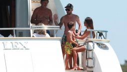 Lionel Messi y Antonela Roccuzzo disfrutan de unas vacaciones en un lujoso yate en Ibiza