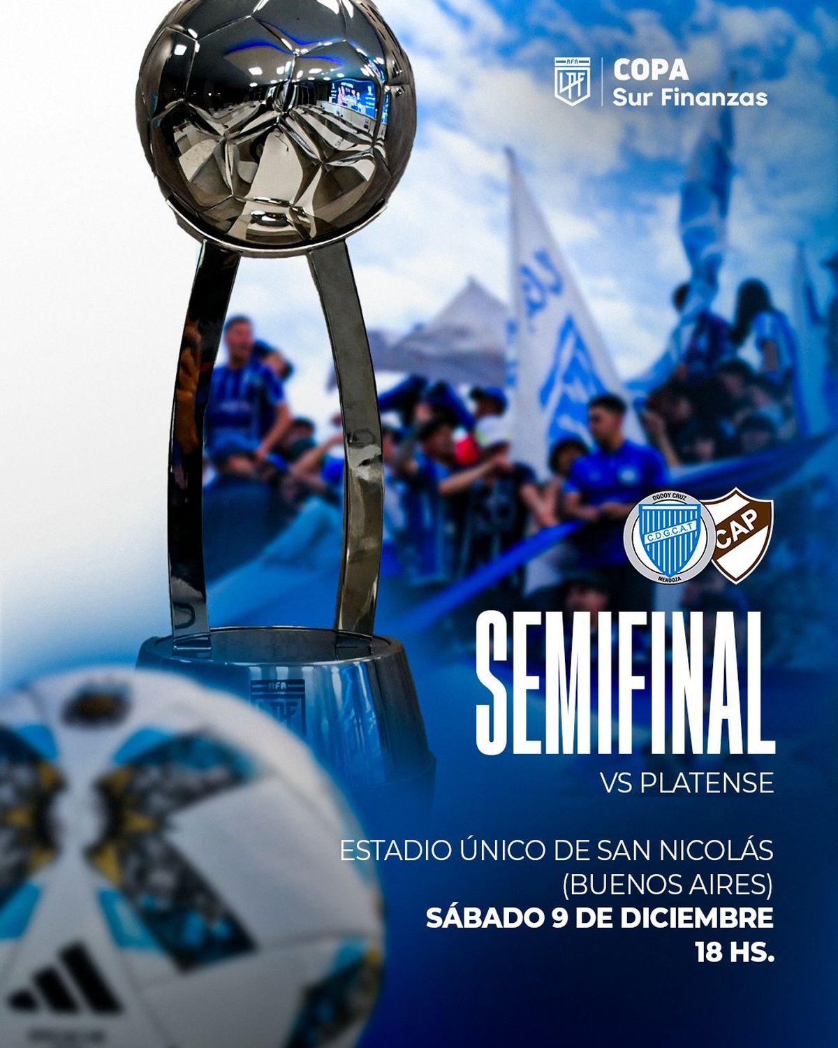 Venta de Entradas para la Semifinal vs. Godoy Cruz en San Nicolás