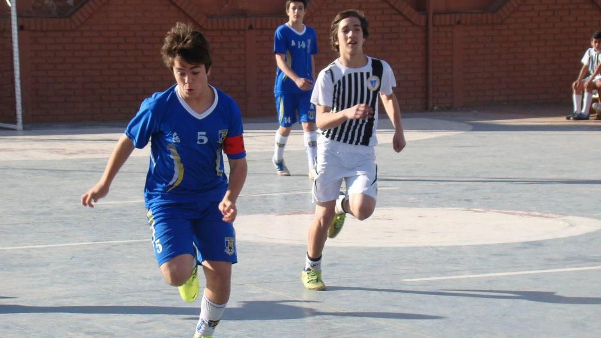 Nicolás Romano en sus inicios en Don Orione en el fútbol de Salón. Nicolás Romano en sus inicios en Don Orione en el fútbol de Salón.