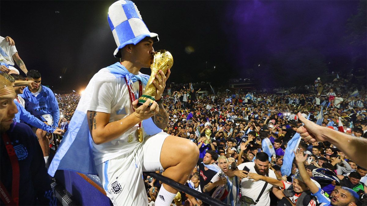 Festejos de la Selecci n argentina a qu hora ser la caravana