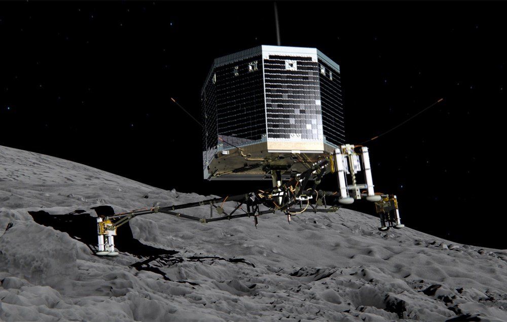 Hallaron la sonda espacial perdida sobre un cometa